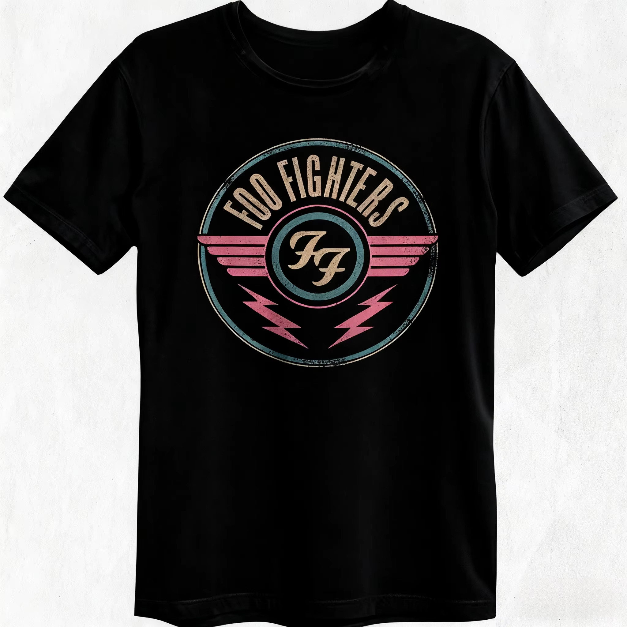 Summer Clothing Trends 2026 - 2026 Summer Foo Fighters Short-sleeved T-shirt