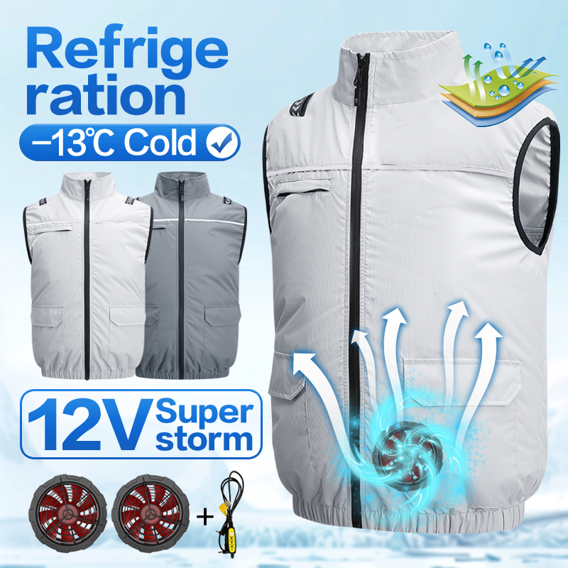 Yours Clothing Summer Jackets - Summer cooling air conditioning clothing for
