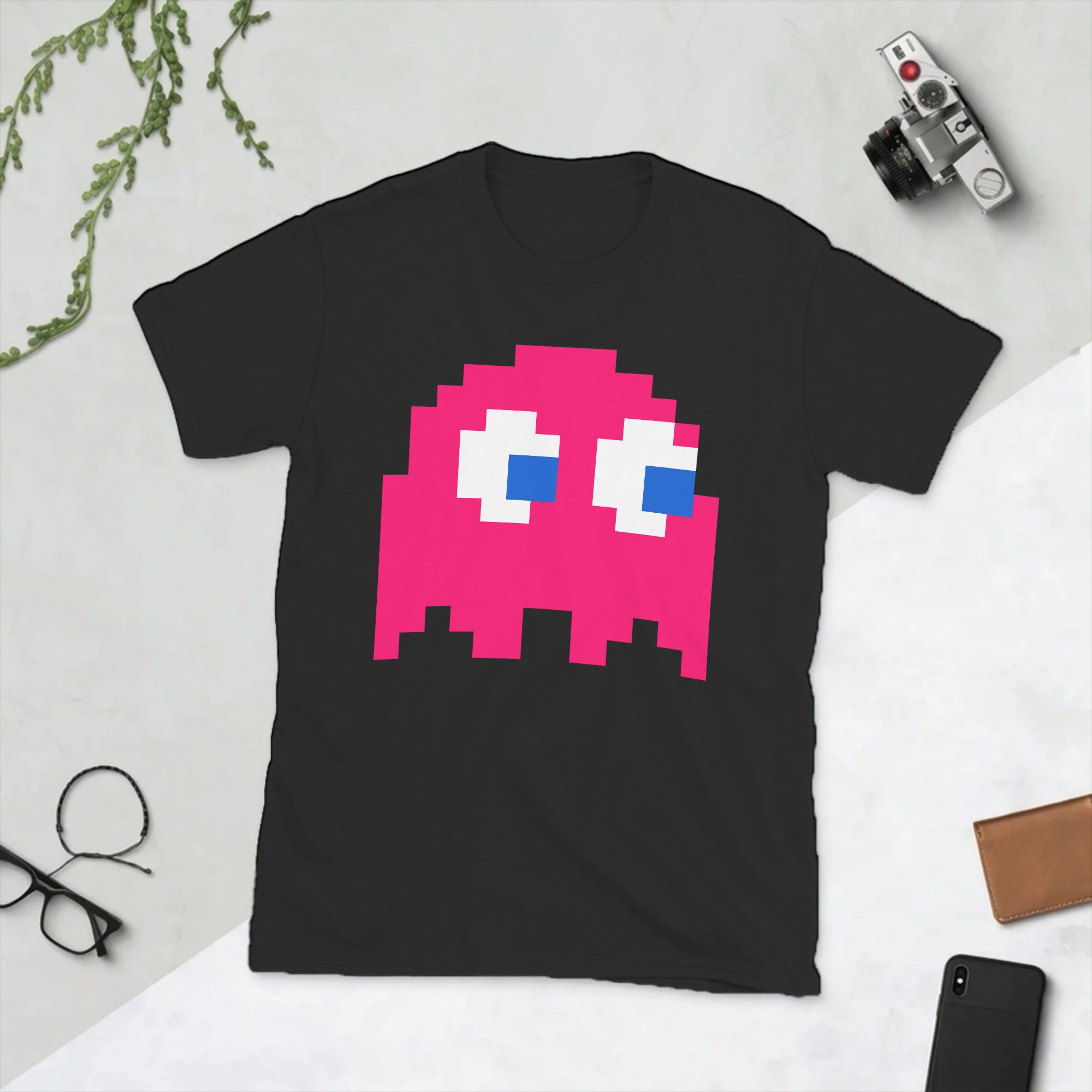Summer Clothing Clipart - Clip Art Pacman Ghost T Shirts