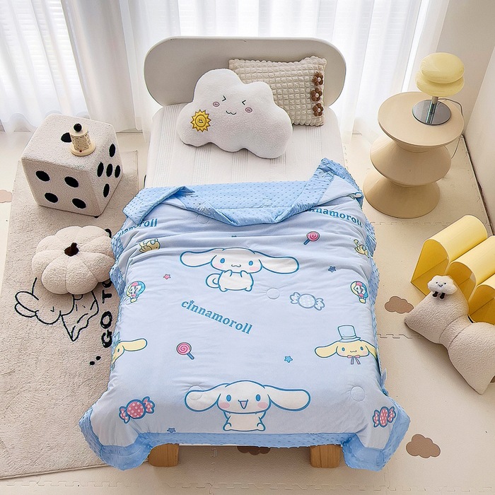 Summer Quilt - Hello Kitty My Melody Cartoon Summer