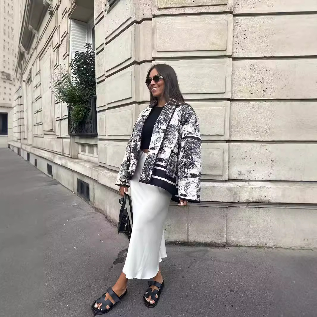 Summer Quilt - Women's Fashion Cotton Jacket Women Floral