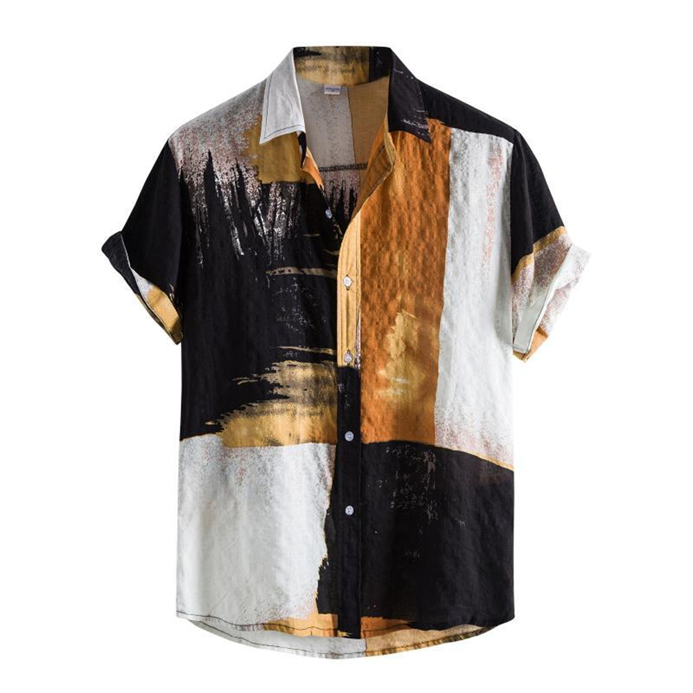 2026 Men's Summer Checkered Pr - Summer Clothing Resort reseña y precio