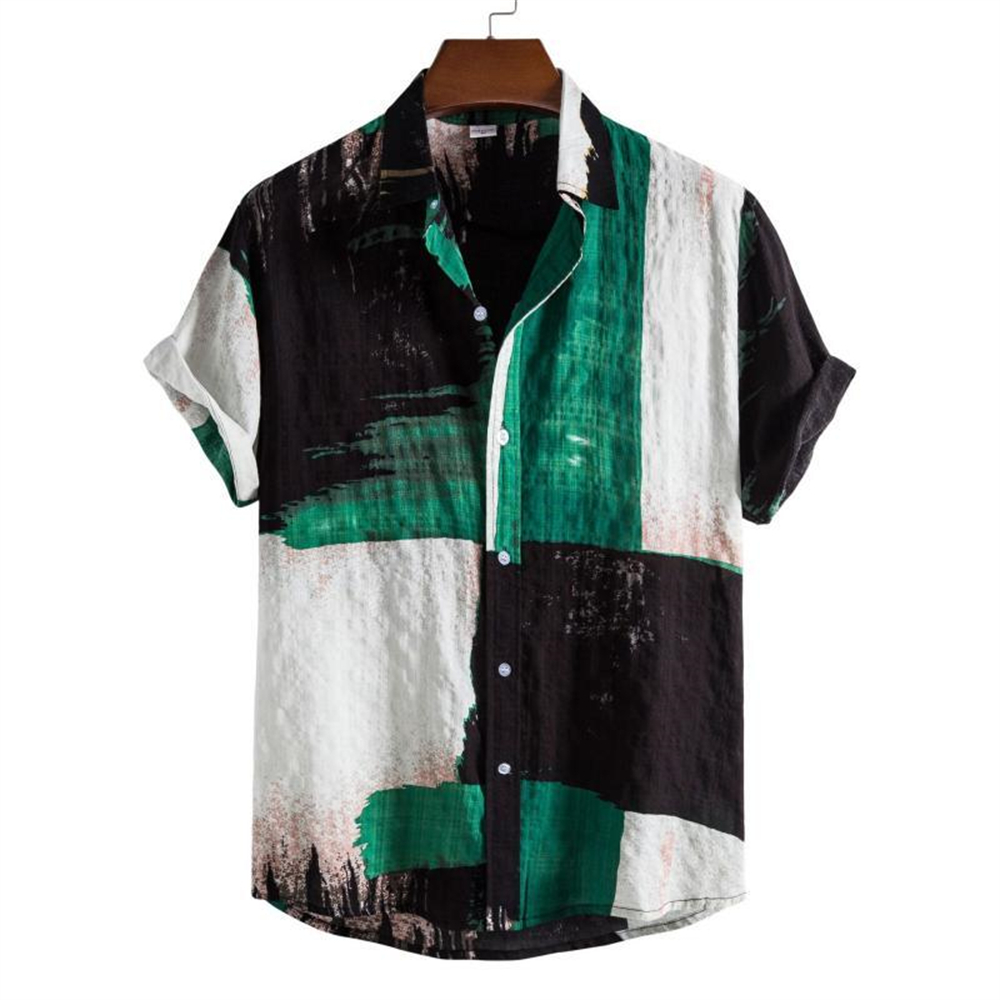 2026 Men's Summer Checkered Pr - Summer Clothing Resort reseña y precio