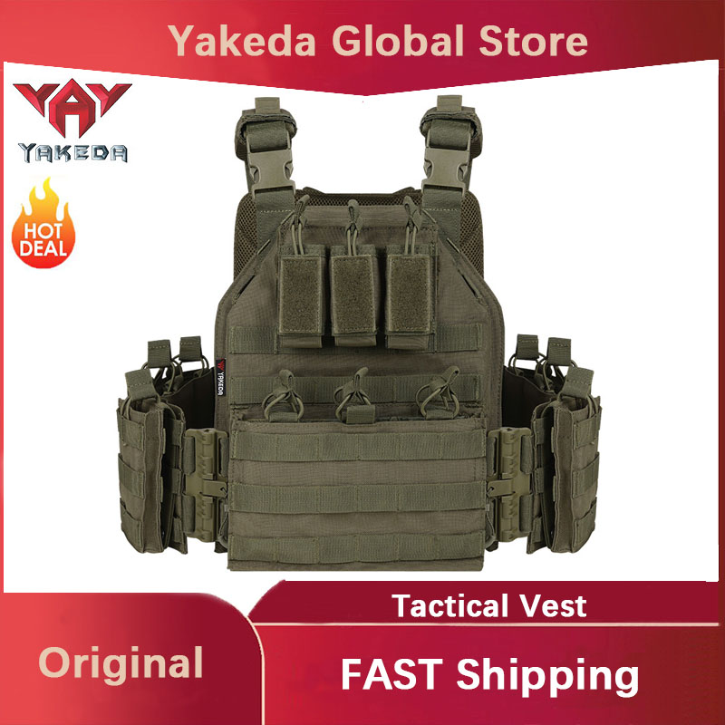 YAKEDA Tactical Vest 1000D Pol - Summer Clothing Release reseña y precio