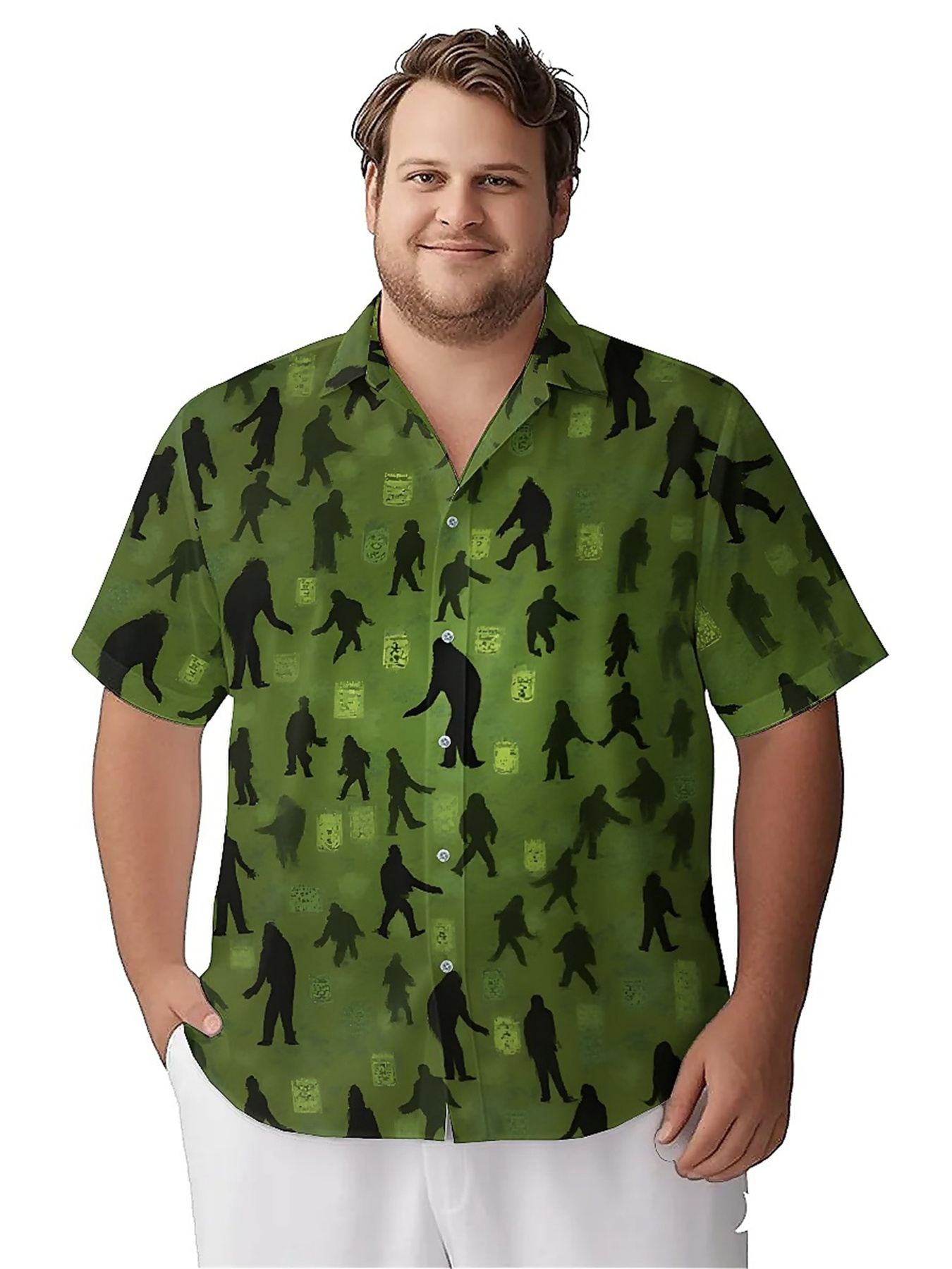 Men's Plus Size Hawaiian Shirt - Summer Clothing For A Beach reseña y precio