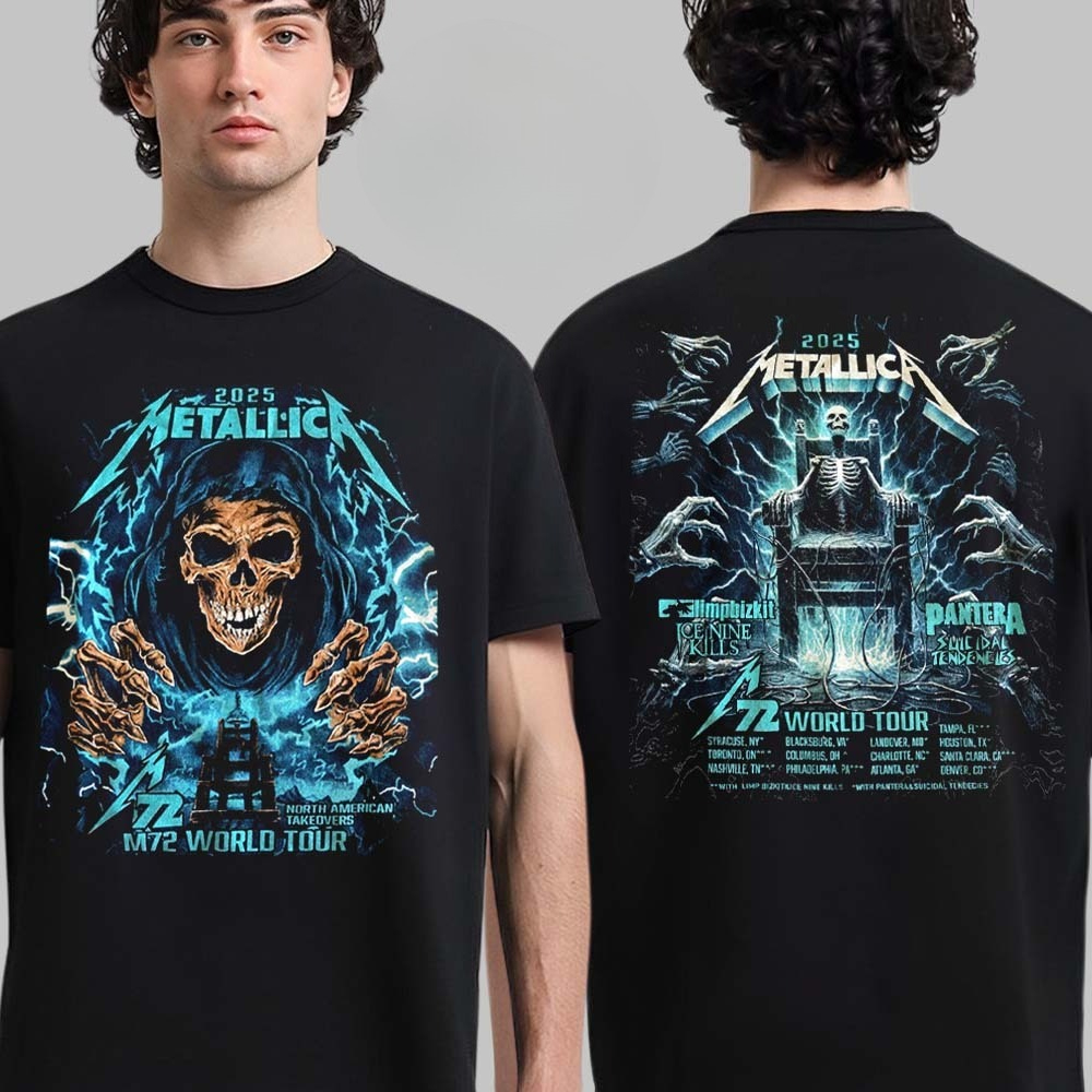 Metallica M72 World Tour Retur - Summer Clothing Europe reseña y precio