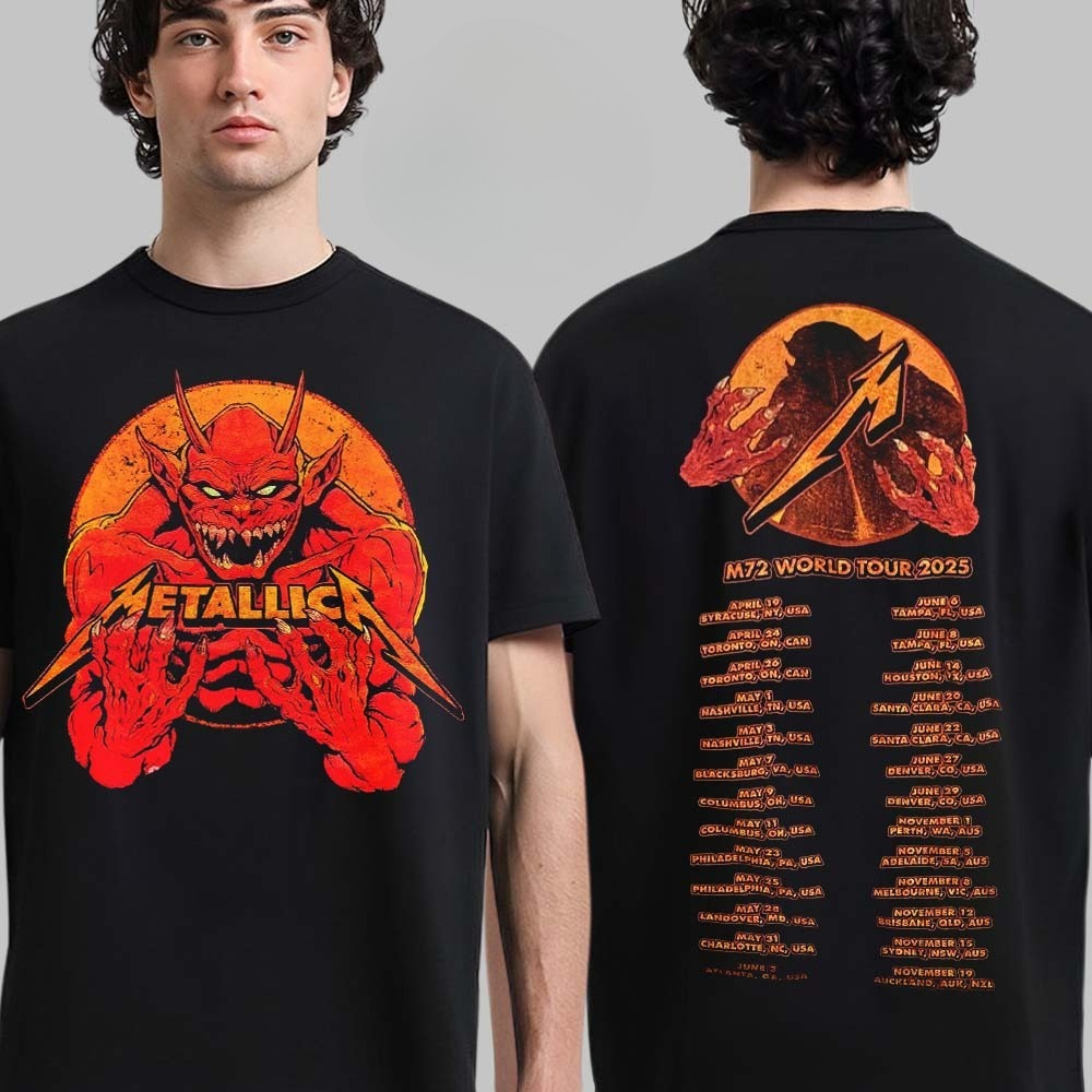 Metallica M72 World Tour Retur - Summer Clothing Europe reseña y precio