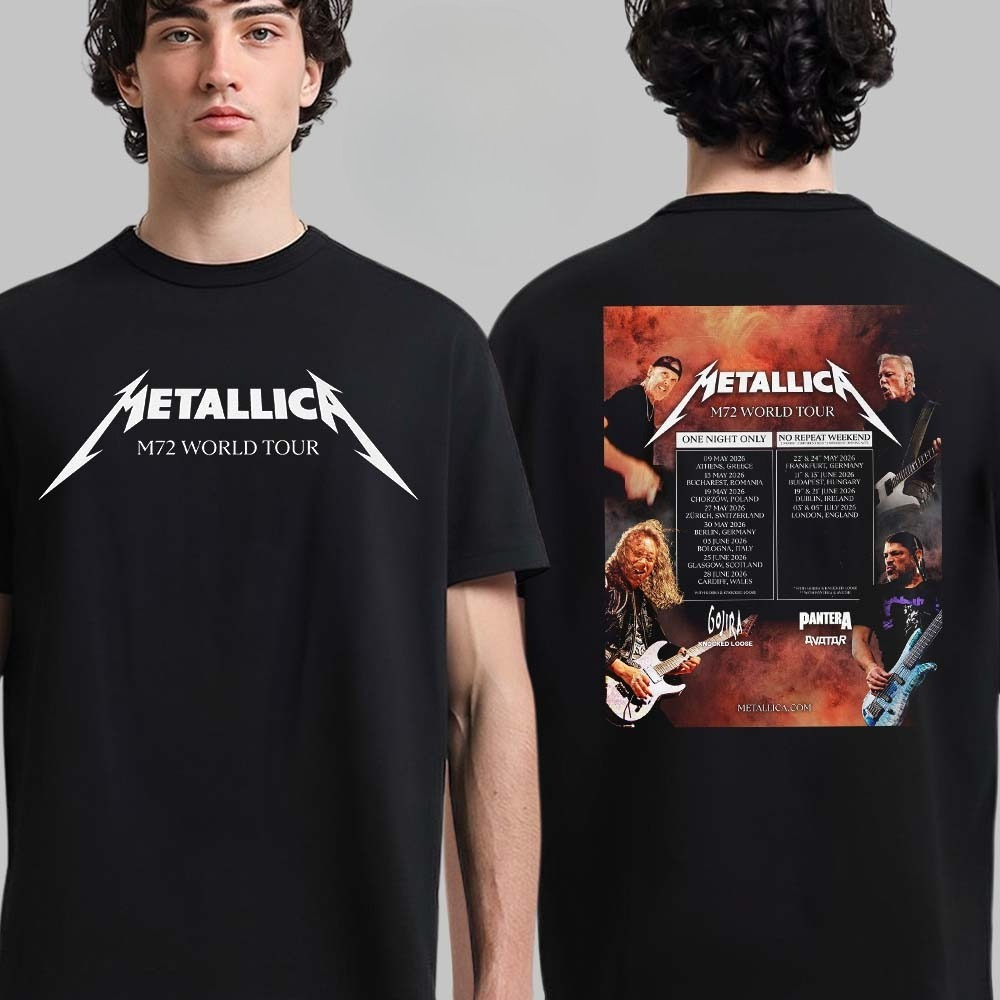 Metallica M72 World Tour Retur - Summer Clothing Europe reseña y precio