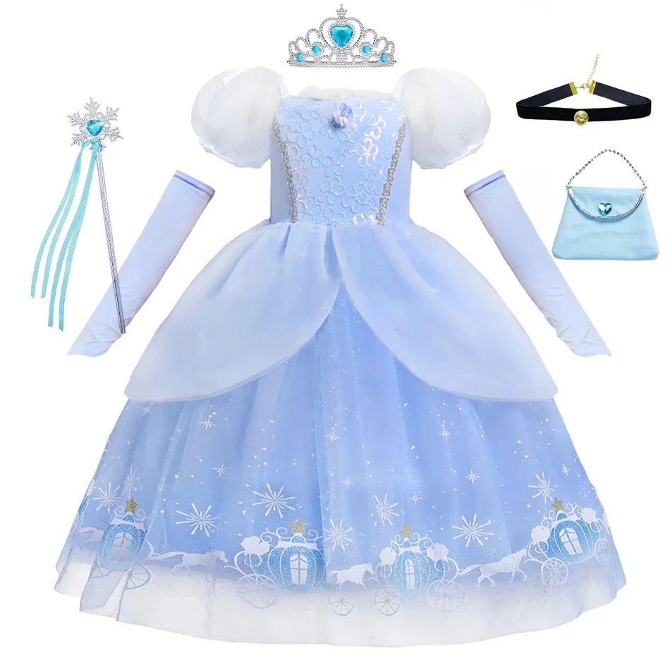 Cinderella Princess Cosplay Dr - Summer Clothing Gifts reseña y precio