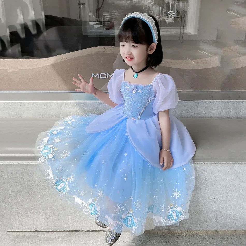 Cinderella Princess Cosplay Dr - Summer Clothing Gifts reseña y precio