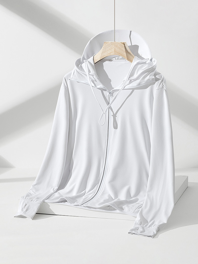 New UPF50+Ice Silk Sunscreen C - Yours Clothing Summer Jackets reseña y precio