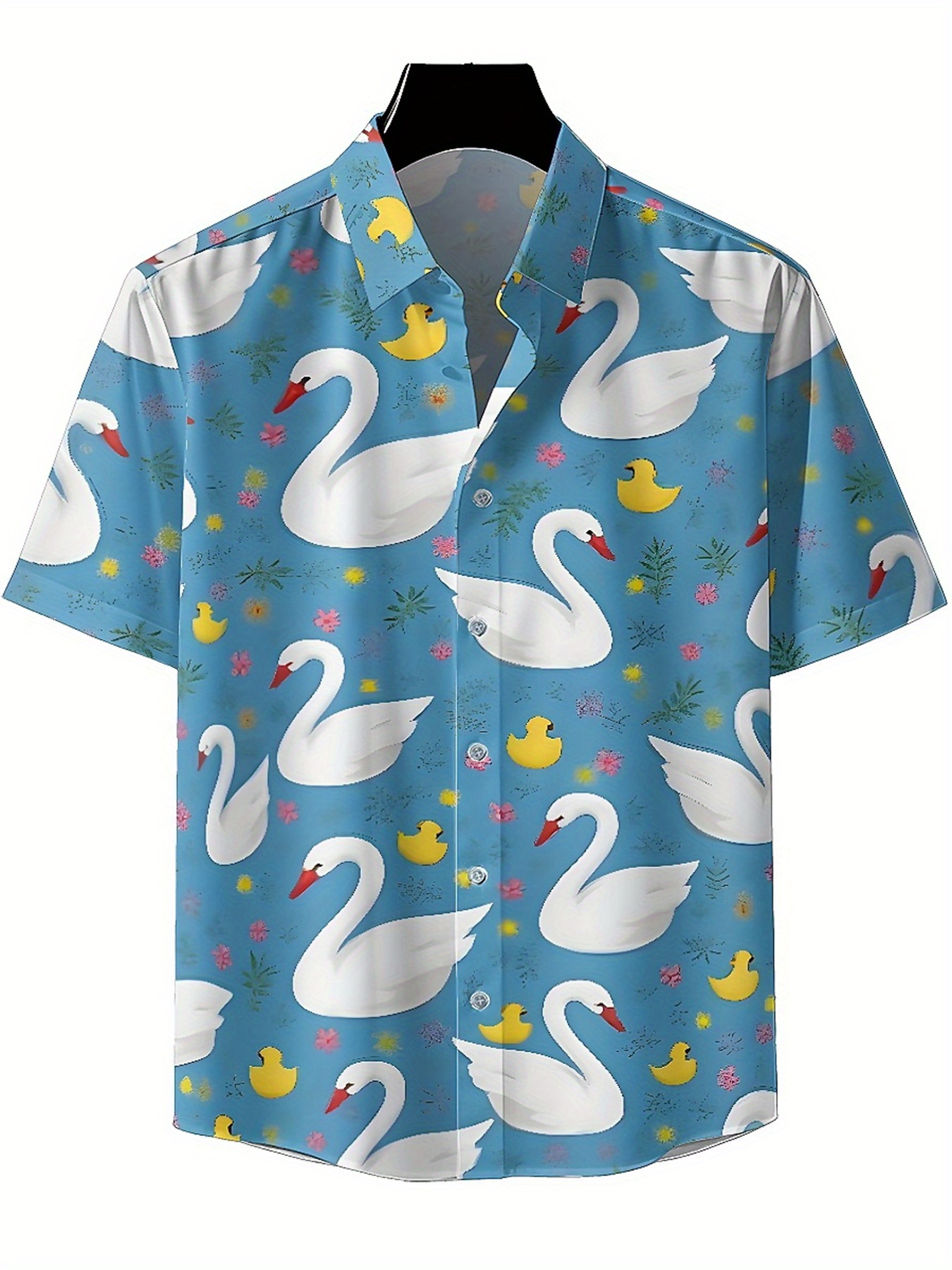 Men's Plus Size Hawaiian Shirt - Summer Clothing For A Beach reseña y precio