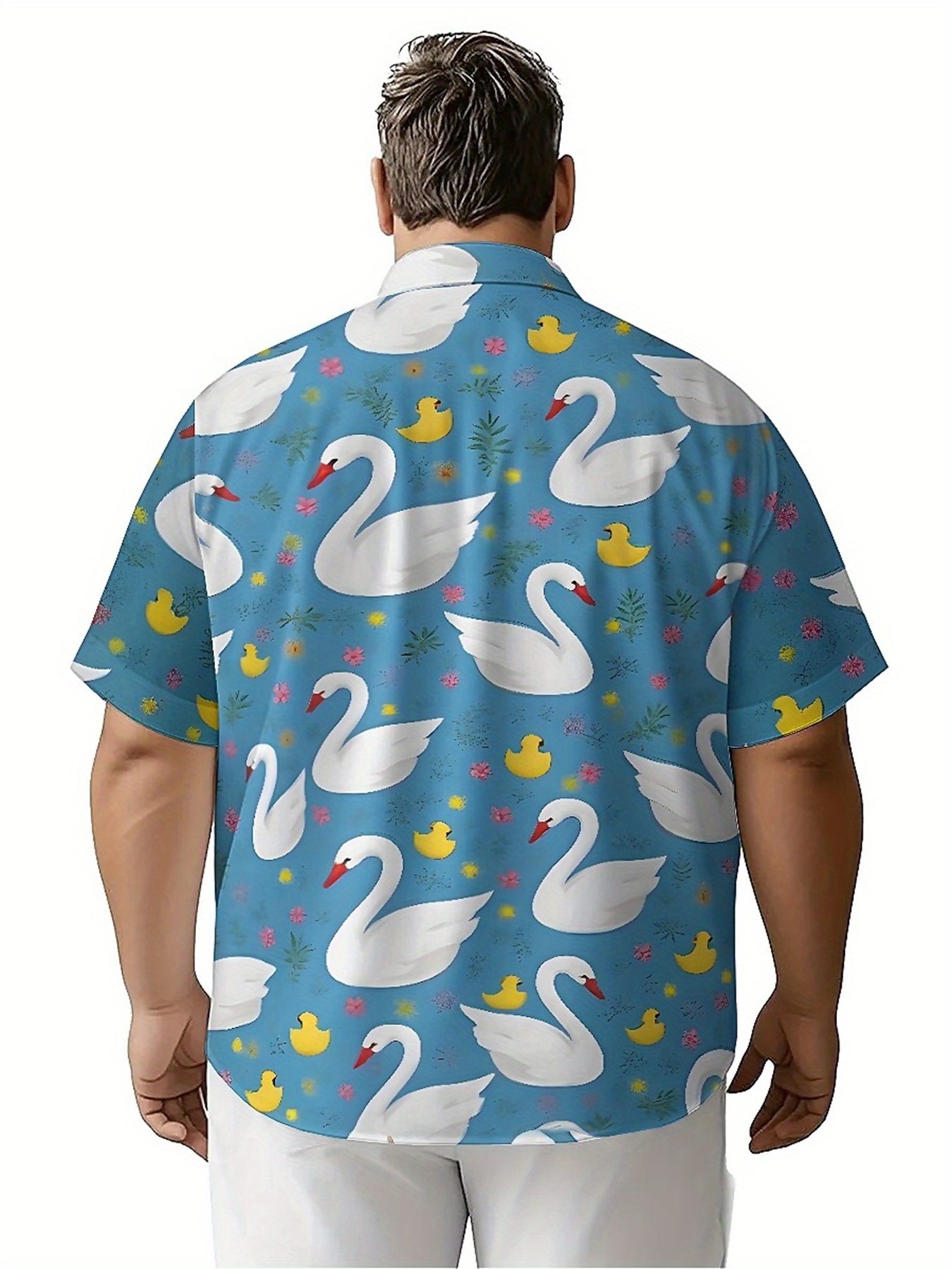 Men's Plus Size Hawaiian Shirt - Summer Clothing For A Beach reseña y precio