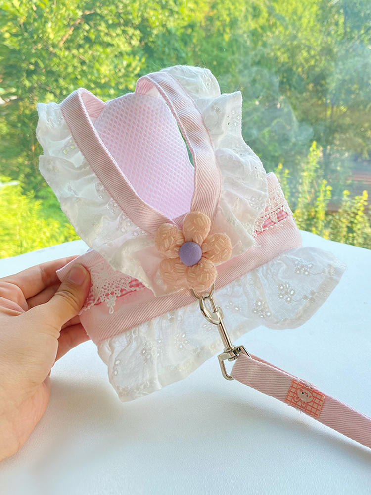 Sweet Vest Traction Rope Pet D - Summer Clothing Release reseña y precio