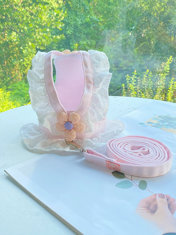 Sweet Vest Traction Rope Pet D - Summer Clothing Release reseña y precio