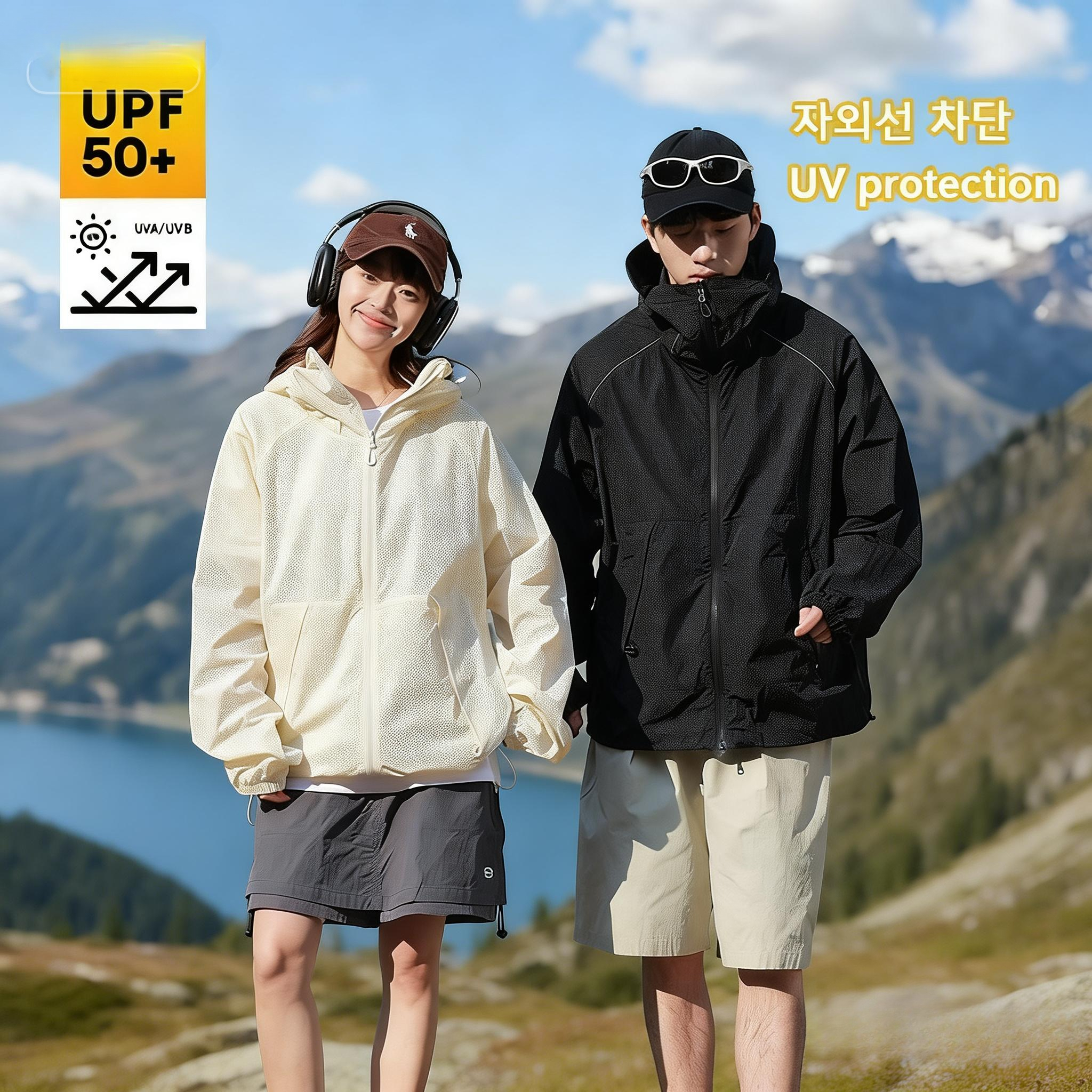 Outdoor Sunscreen Clothing Sum - Yours Clothing Summer Jackets reseña y precio