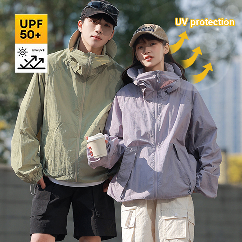 Outdoor Sunscreen Clothing Sum - Yours Clothing Summer Jackets reseña y precio
