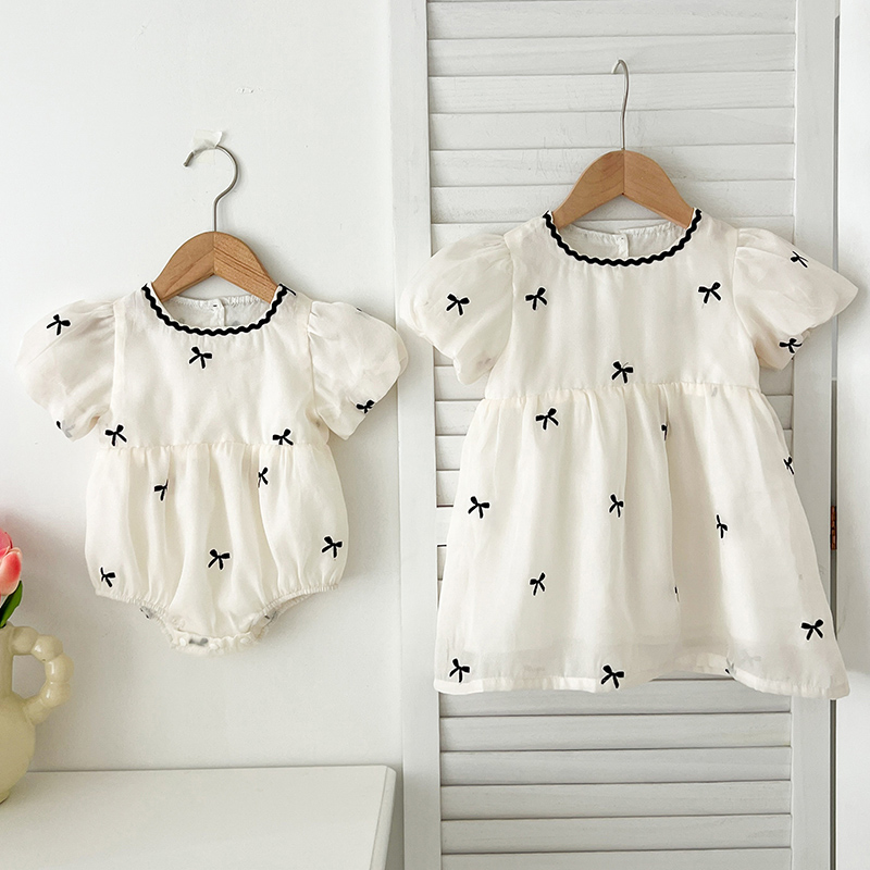 Kids Sisters Clothing Summer B - Summer Gauze Clothing reseña y precio