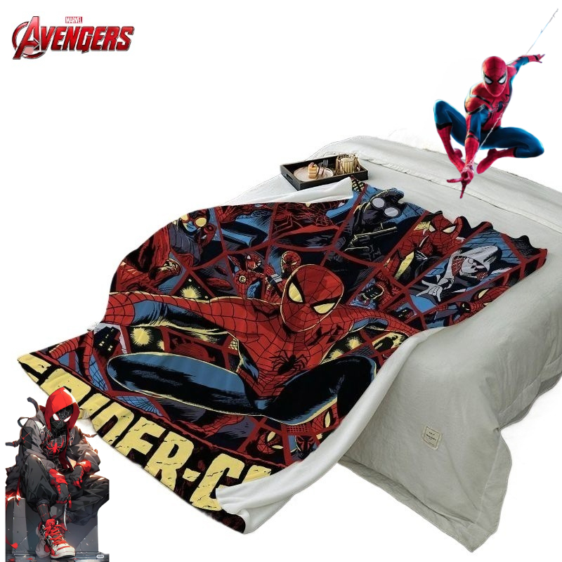 Marvel Spiderman Cartoon Cute  - Summer Quilt reseña y precio