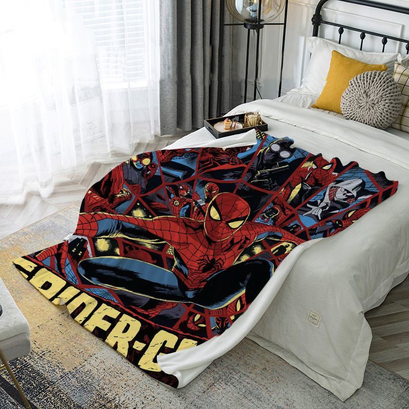 Marvel Spiderman Cartoon Cute  - Summer Quilt reseña y precio