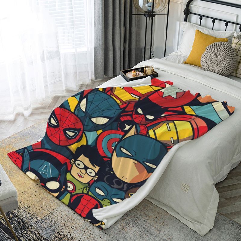 Marvel Spiderman Cartoon Cute  - Summer Quilt reseña y precio