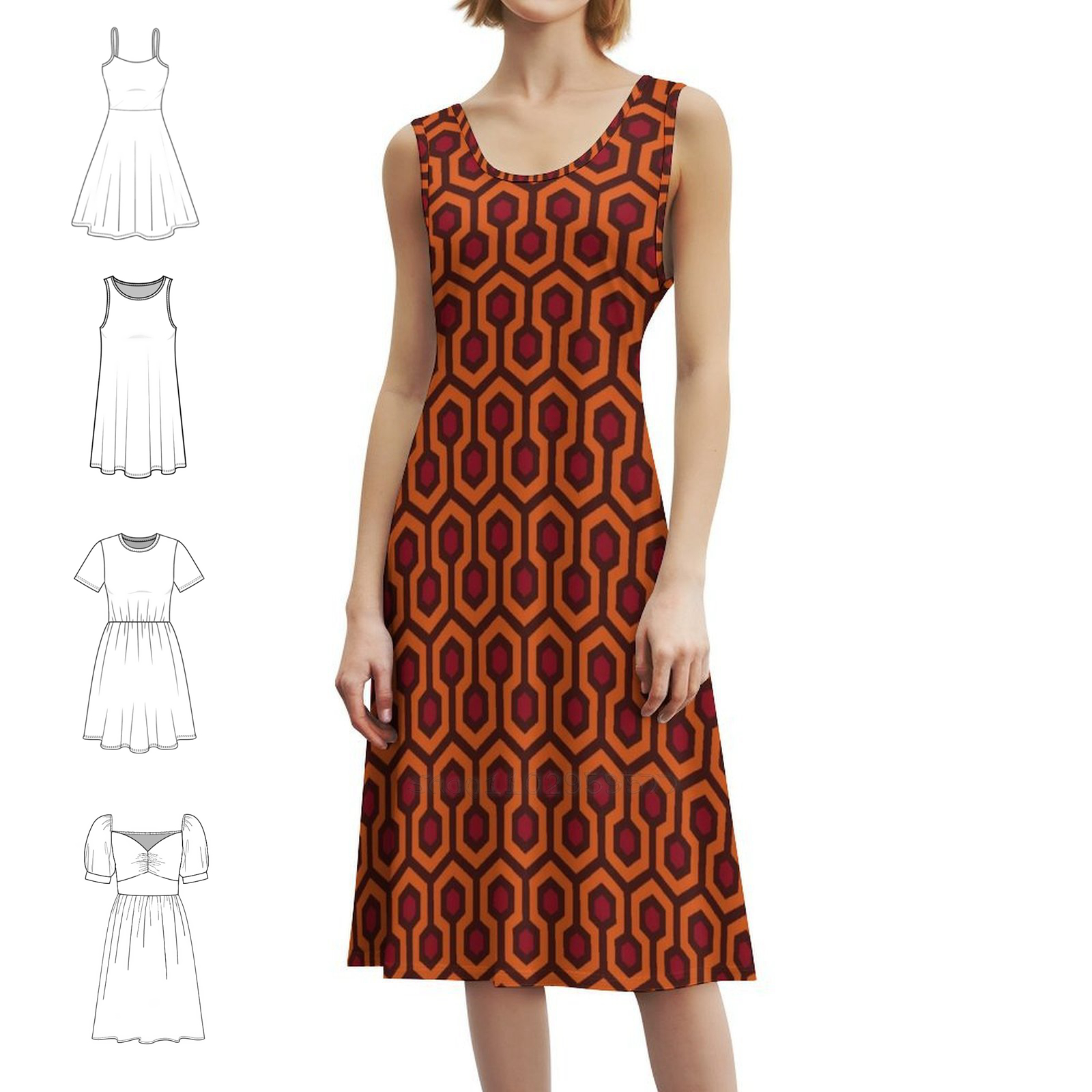 Overlook Pattern Boho Chic Dre - Summer Clothing For A Beach reseña y precio