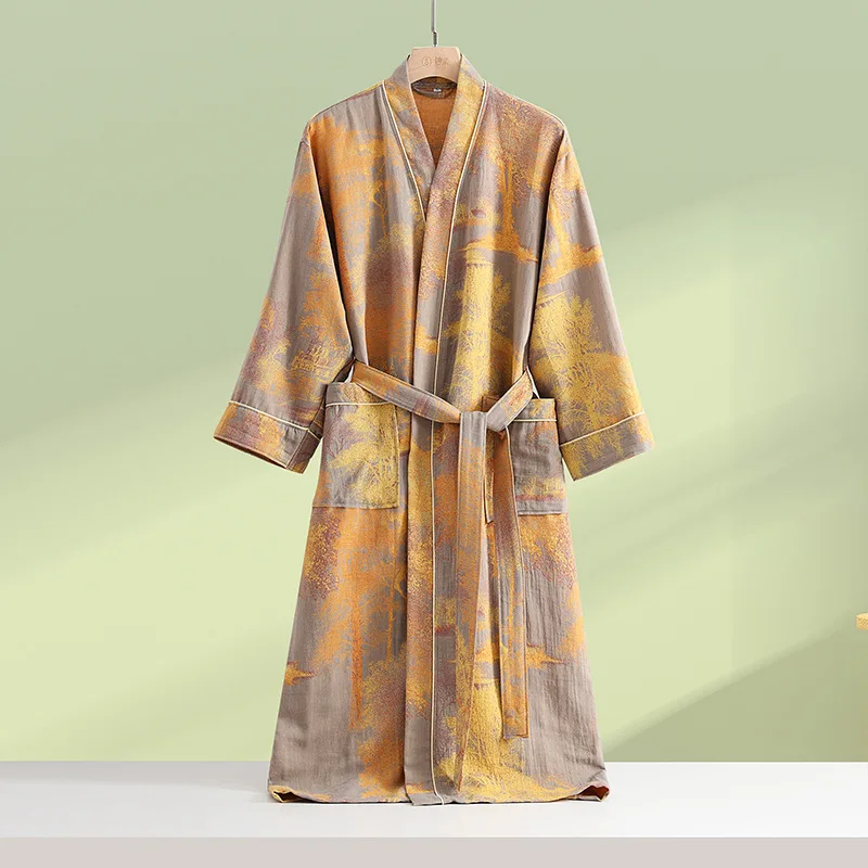 Spring Summer Pure Cotton Doub - Summer Gauze Clothing reseña y precio