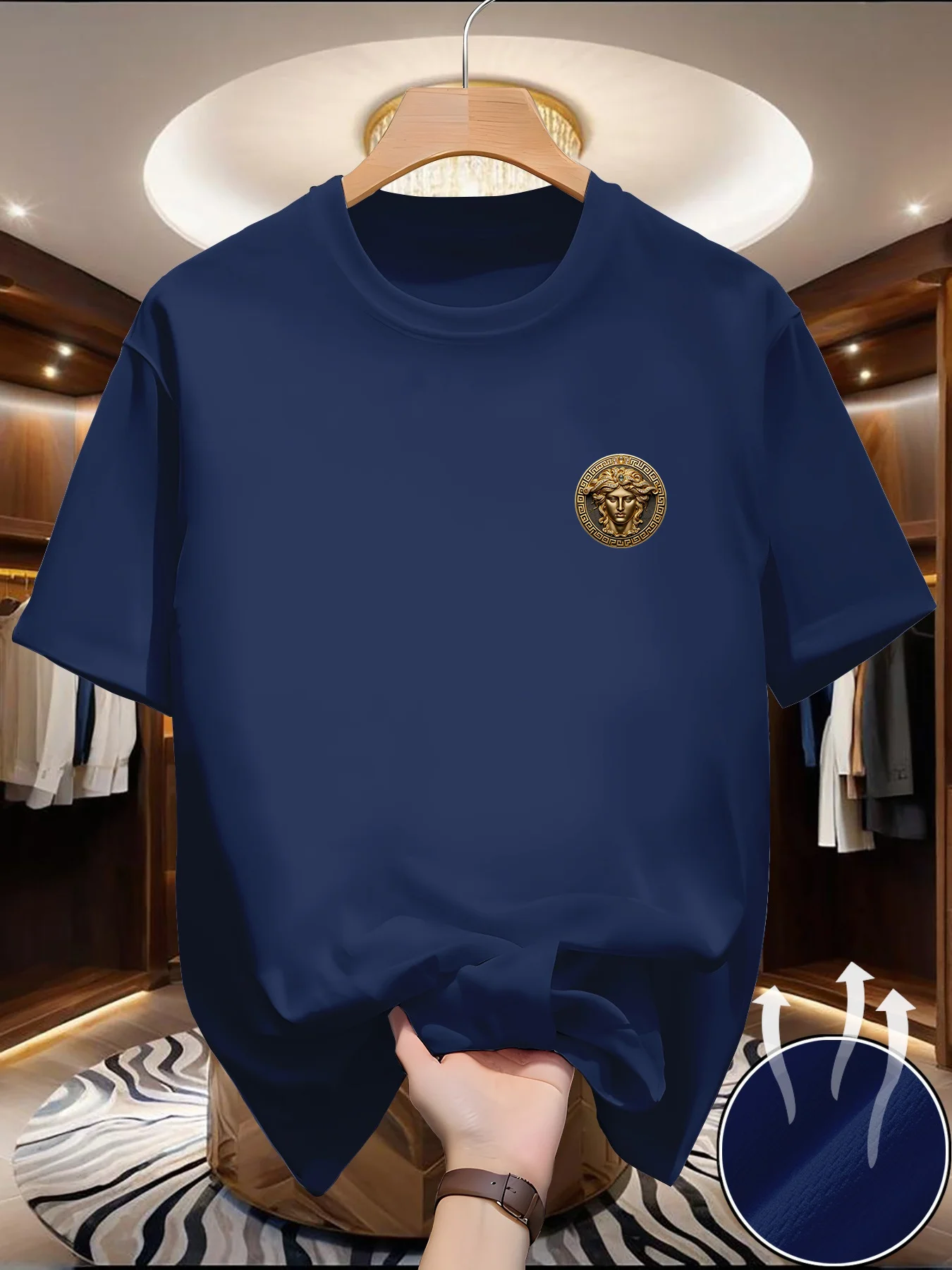 Men's Jewelry Girl Print T-shi - Summer Clothing Europe reseña y precio
