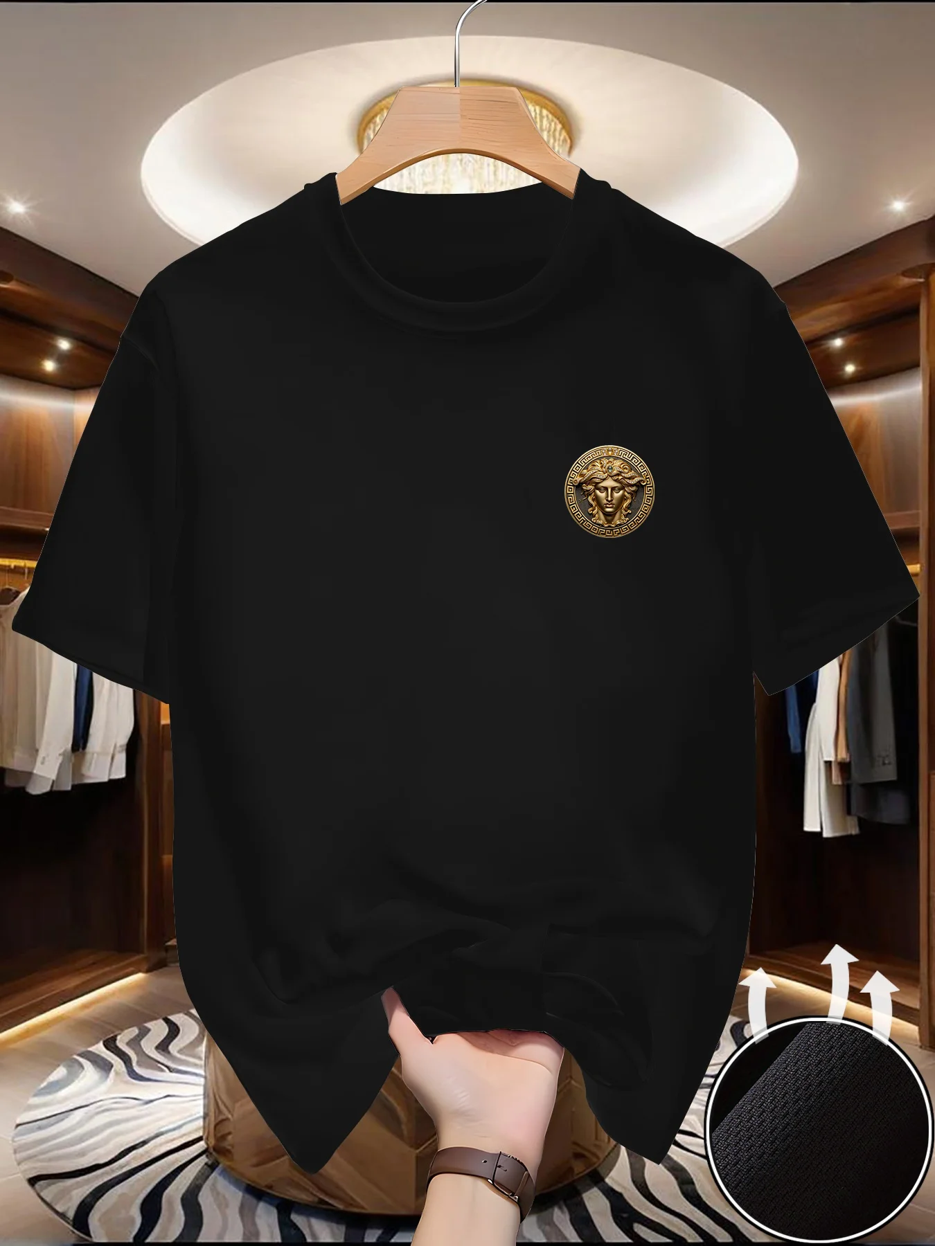 Men's Jewelry Girl Print T-shi - Summer Clothing Europe reseña y precio