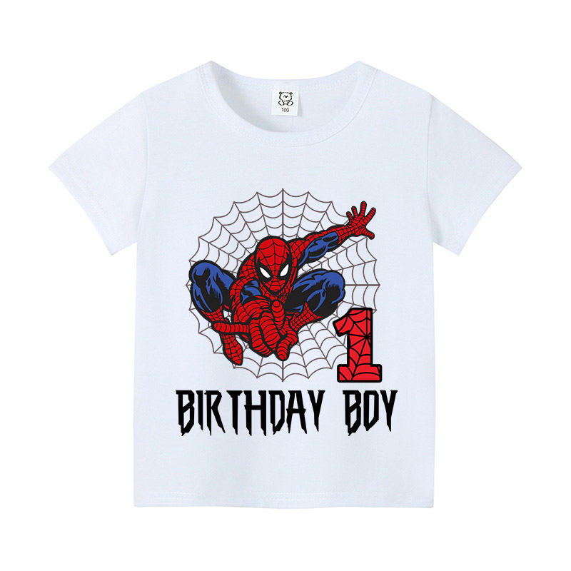 Marvels Spidermans Short Sleev - Summer Clothing Gifts reseña y precio