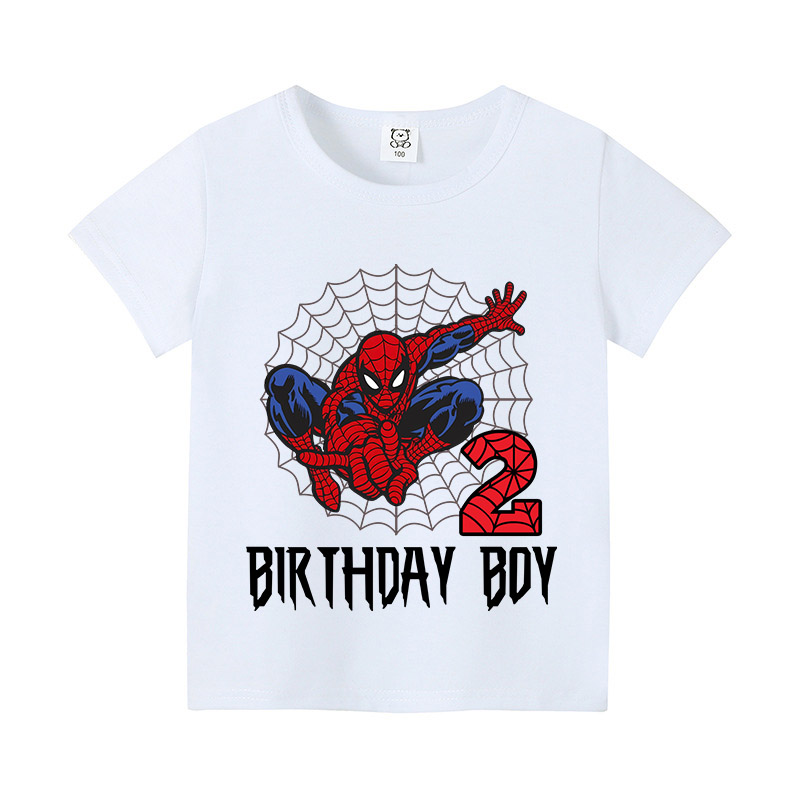 Marvels Spidermans Short Sleev - Summer Clothing Gifts reseña y precio