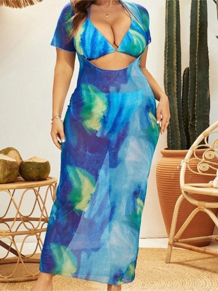 L-4XL Plus Size Bikini Women's - Bikini Set Push Up reseña y precio
