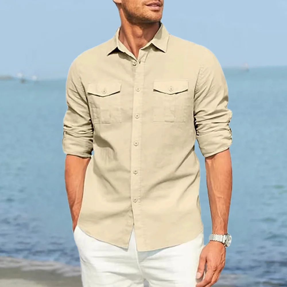 Autumn New Men's Pure Color Sh - Summer Quilt reseña y precio