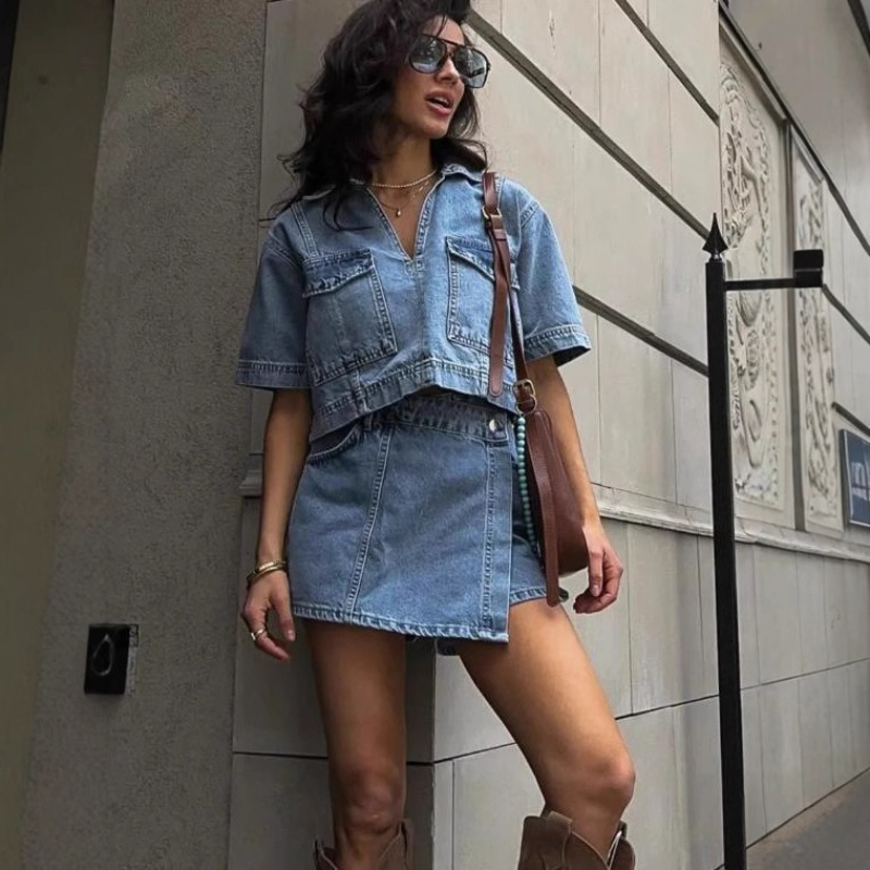 Women's 2 Piece Denim Outfits  - Summer Quilt reseña y precio