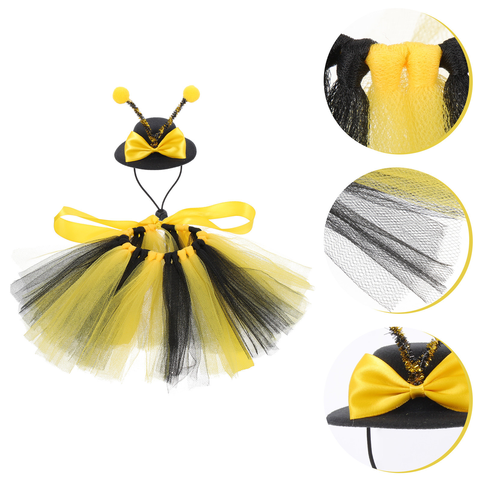 1Set Adorable Bee Costume for  - Summer Gauze Clothing reseña y precio