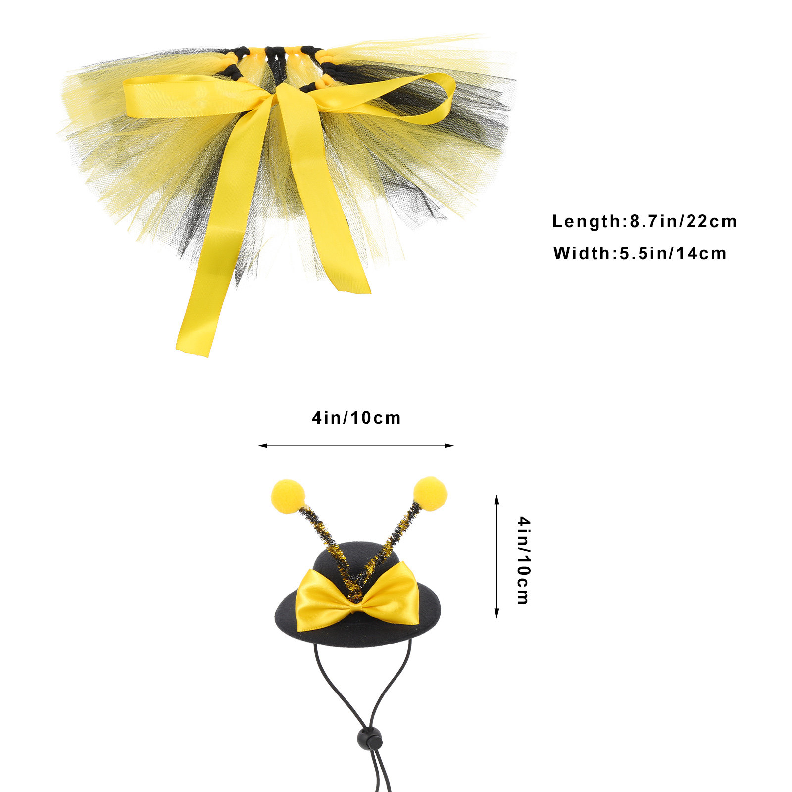 1Set Adorable Bee Costume for  - Summer Gauze Clothing reseña y precio