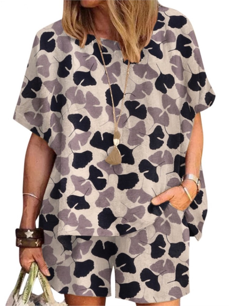 Women's Polka Dot Print O Neck - Summer Clothing In Winter reseña y precio