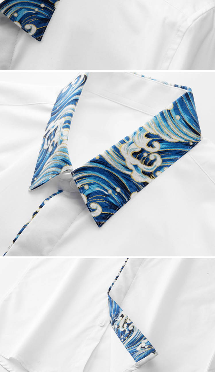 New men's clothing with wave p - Summer Clothing Release reseña y precio