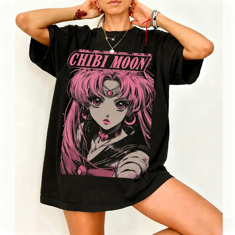 Sailor Moon Retro 90s Anime Gr - Summer Clothing Trends For Women reseña y precio