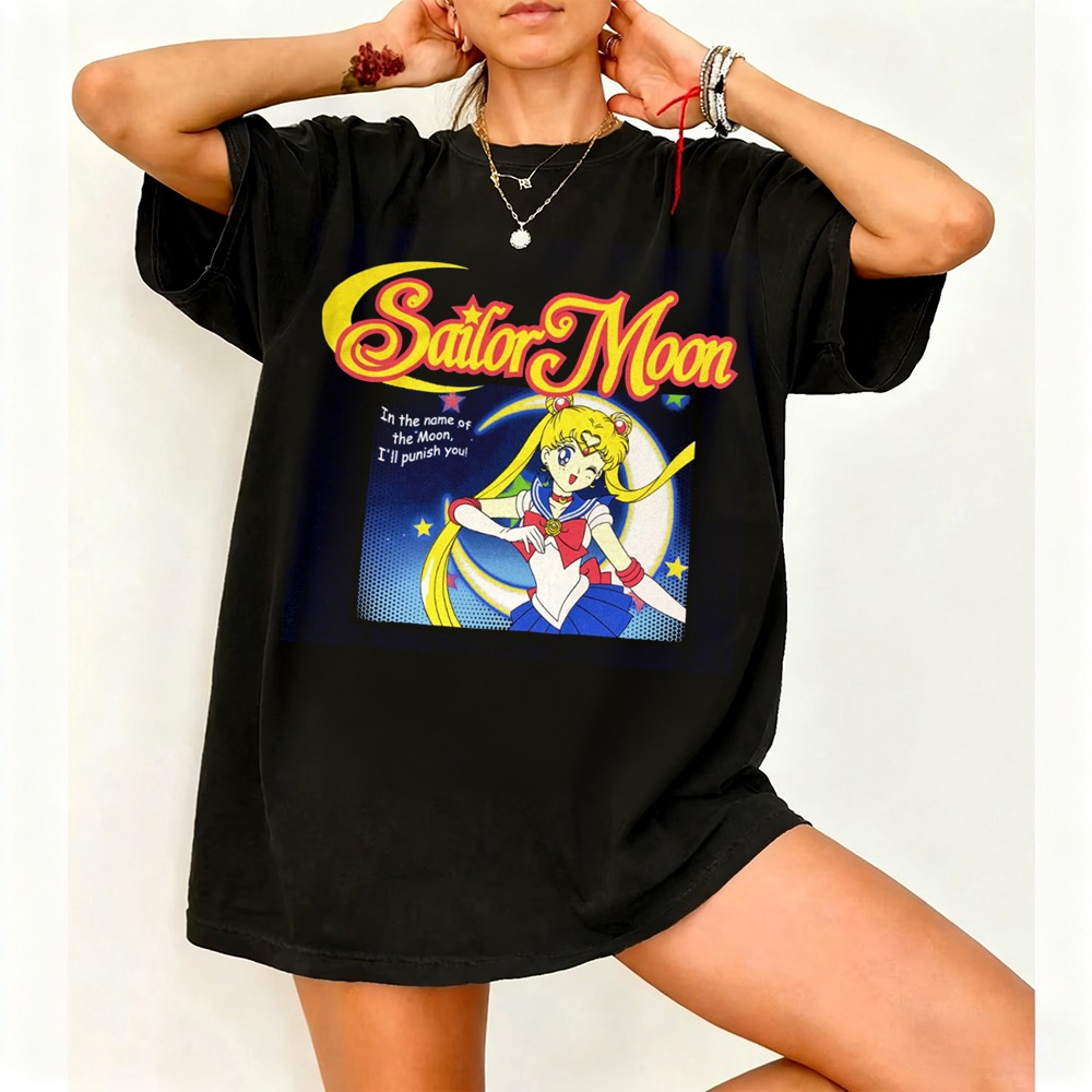 Sailor Moon Retro 90s Anime Gr - Summer Clothing Trends For Women reseña y precio
