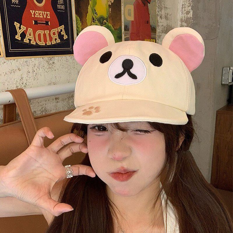 Rilakkuma Bear With Ear Cap Su - Summer Clothing Gifts reseña y precio
