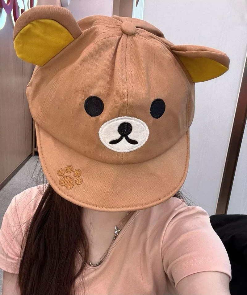 Rilakkuma Bear With Ear Cap Su - Summer Clothing Gifts reseña y precio