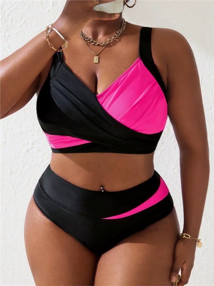 XL-4XL Plus Size High Waist Bi - Bikini Set Push Up reseña y precio