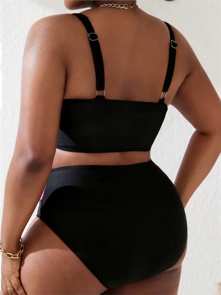 XL-4XL Plus Size High Waist Bi - Bikini Set Push Up reseña y precio