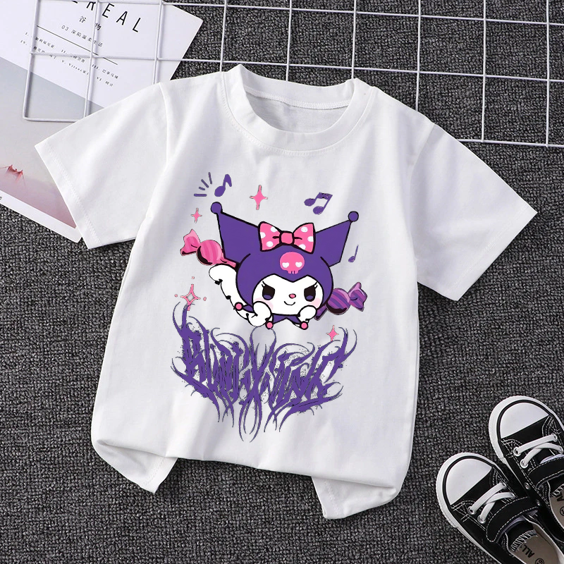 Kuromi Girls Clothing Cute Gir - Summer Clothing Gifts reseña y precio