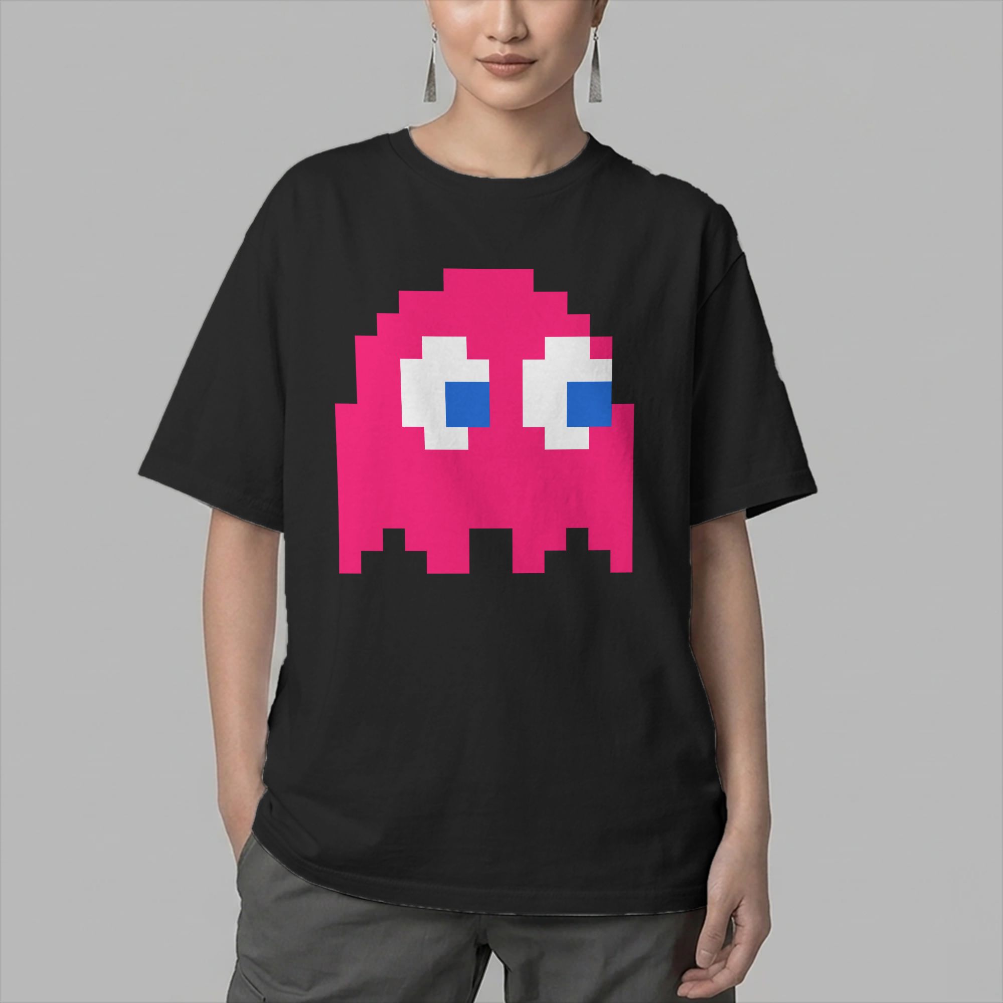 Clip Art Pacman Ghost T Shirts - Summer Clothing Clipart reseña y precio