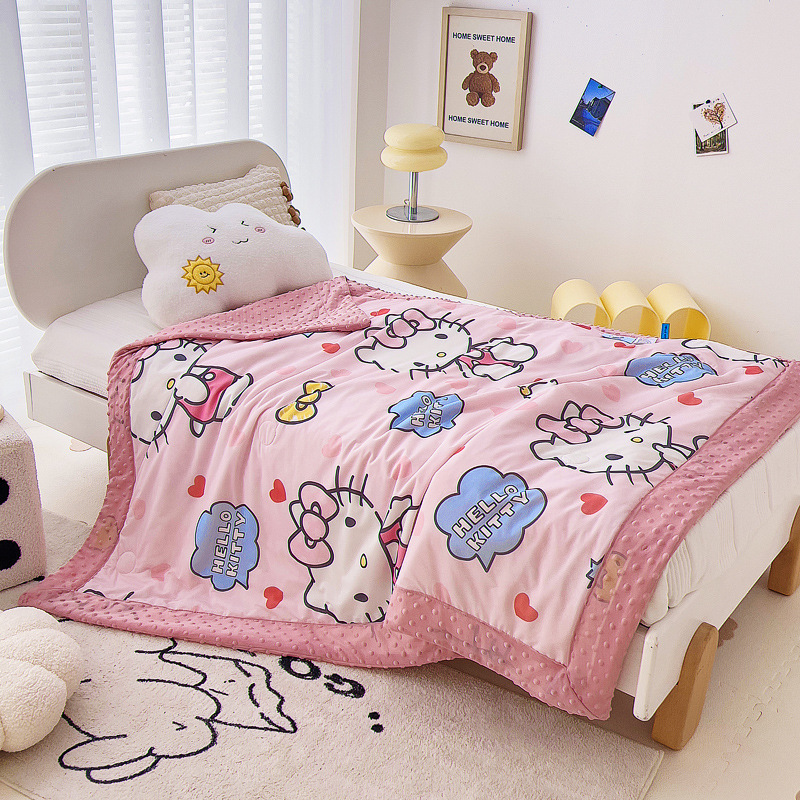 Hello Kitty My Melody Cartoon  - Summer Quilt reseña y precio