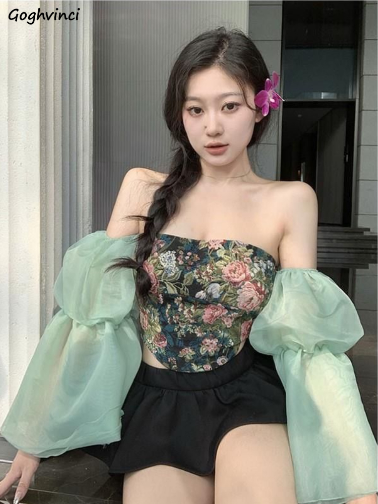 Women Crop Blouses Slash Neck  - Crop Blouse Linen reseña y precio