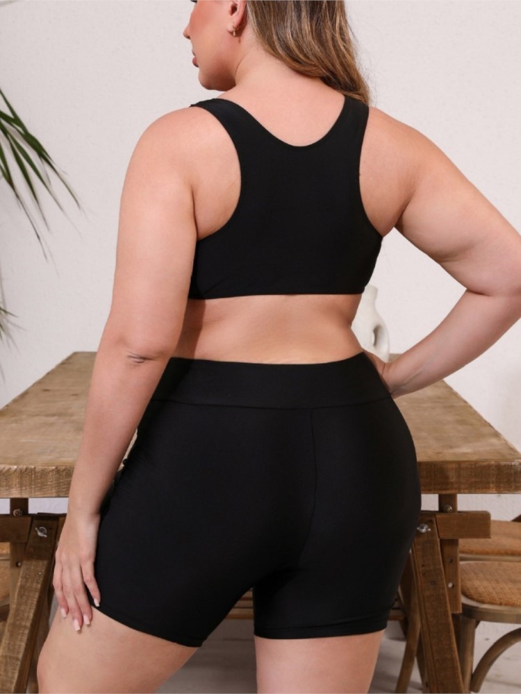 XL-5XL Plus Size High Waist Bi - Bikini Set Push Up reseña y precio
