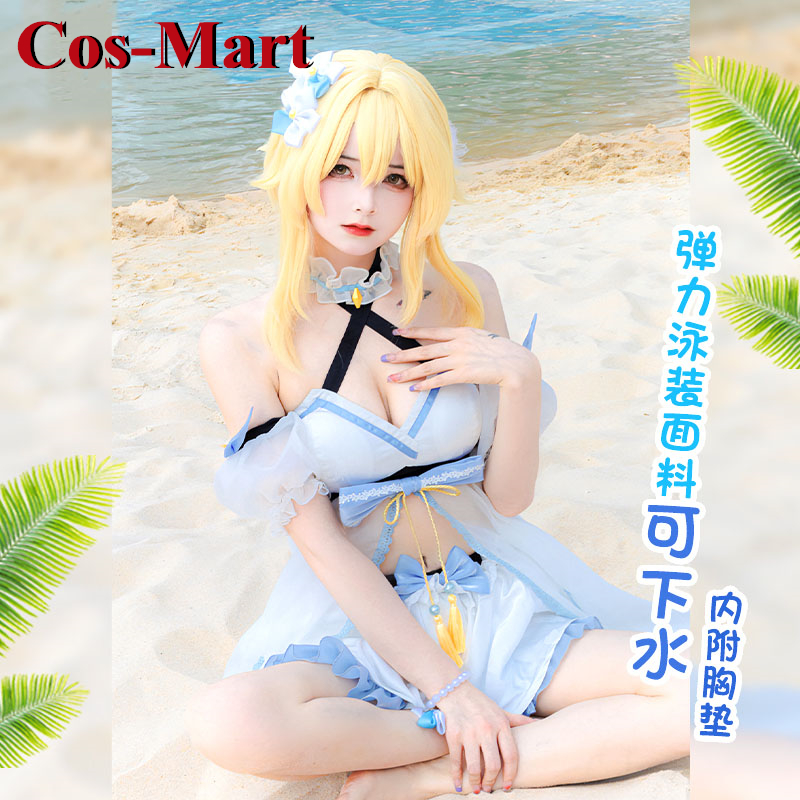 Cos-Mart Game Genshin Impact L - Summer Clothing For A Beach reseña y precio